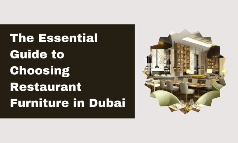 Restaurant Furniture Dubai