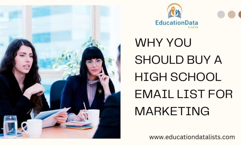 High School Email List