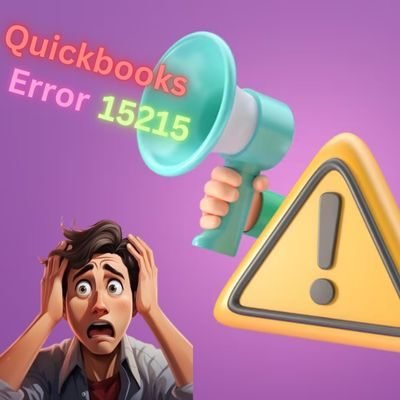 Quickbooks error 15215